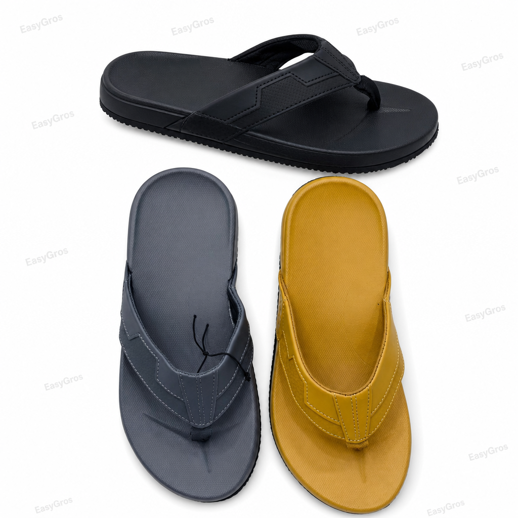 MR1-192 Men’s Thong Sandals 40-44, 24pcs/crate, 3 Colors