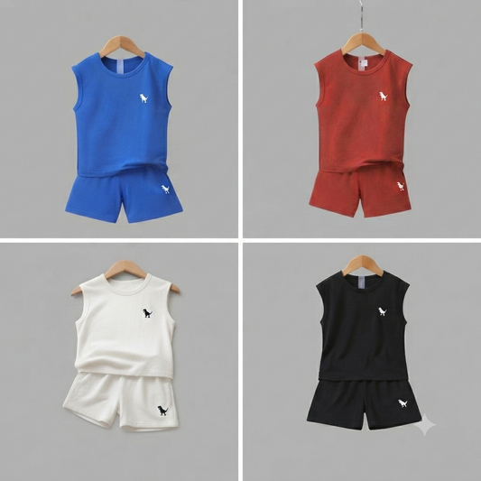 Ensemble débardeur et short d'été pour enfants