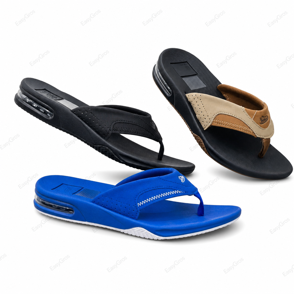 Analiza AN11 Men's Air-Cushion Flip-Flops 40-44 (24pcs/crate)