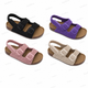 My Little Princess MK7011-12 Girls Double-Buckle Sandals