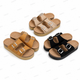 GENDA D280 Men's Double-Buckle Platform Sandals 36-40