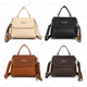 AnaLiza Top-Handle Woven Bag - 30pcs x5 Crates, Mix Colors